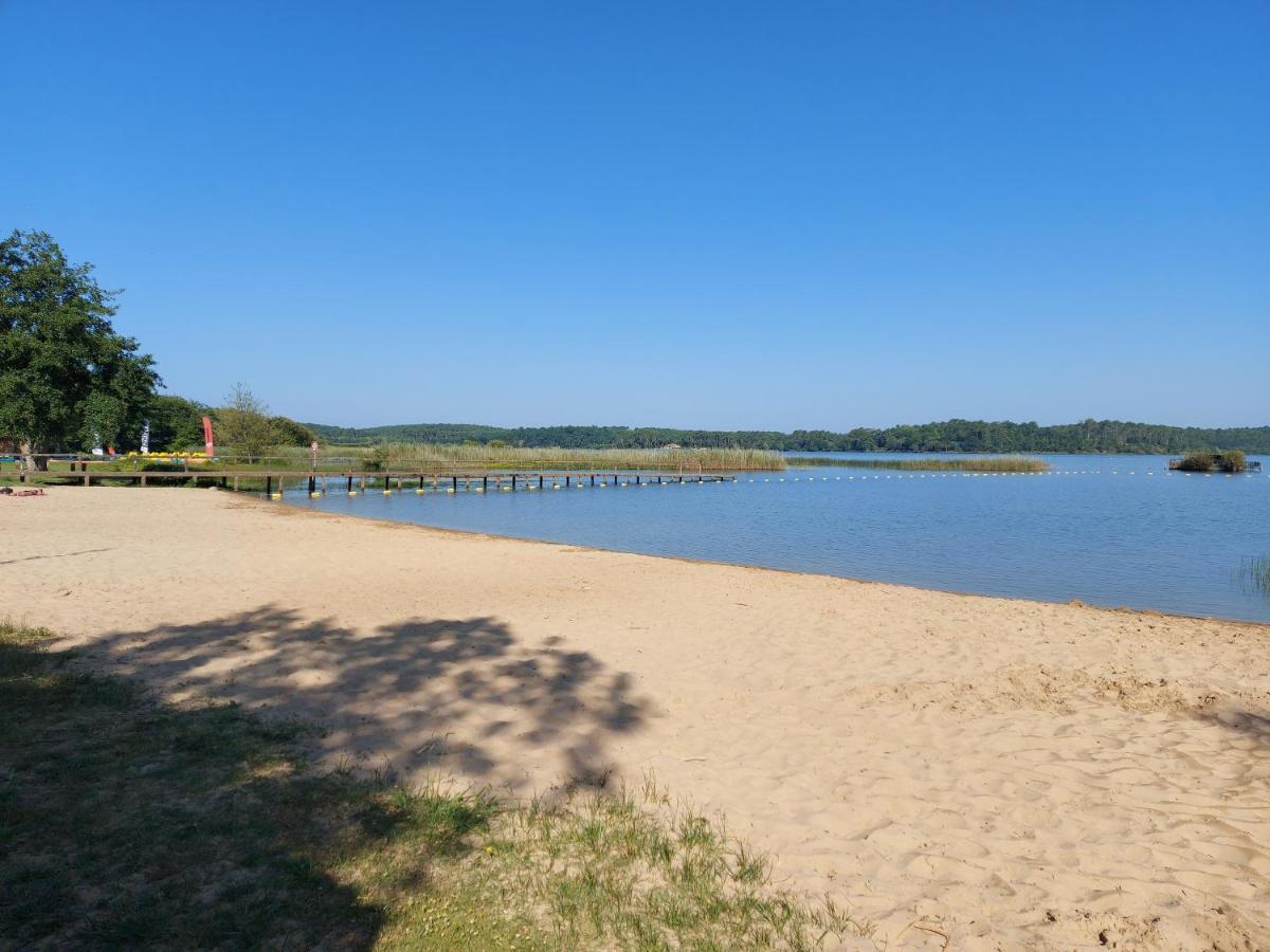 Appartement, 4 pers, jardin terrasse sans vis-à-vis, kit bébé possible, 50m du bord du lac d'Aureilhan, H36 Extérieur photo